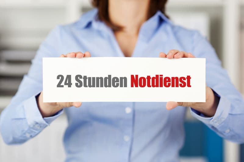 24-Stunden-Hotline - Ihre Hilfe für den Notfall - Schlüsseldienst Blumberg - Schlüsselnotdienst